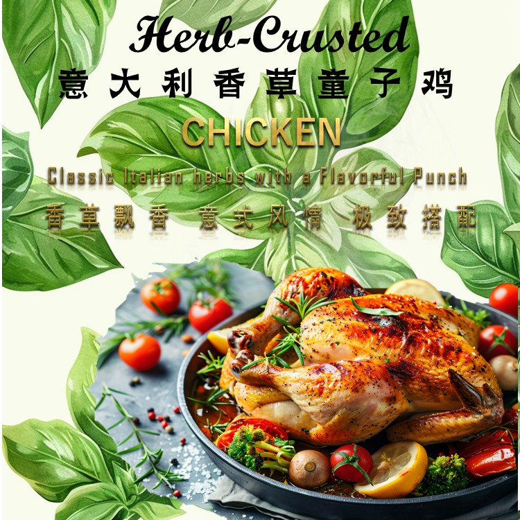 Herb-Crusted Griller Chicken